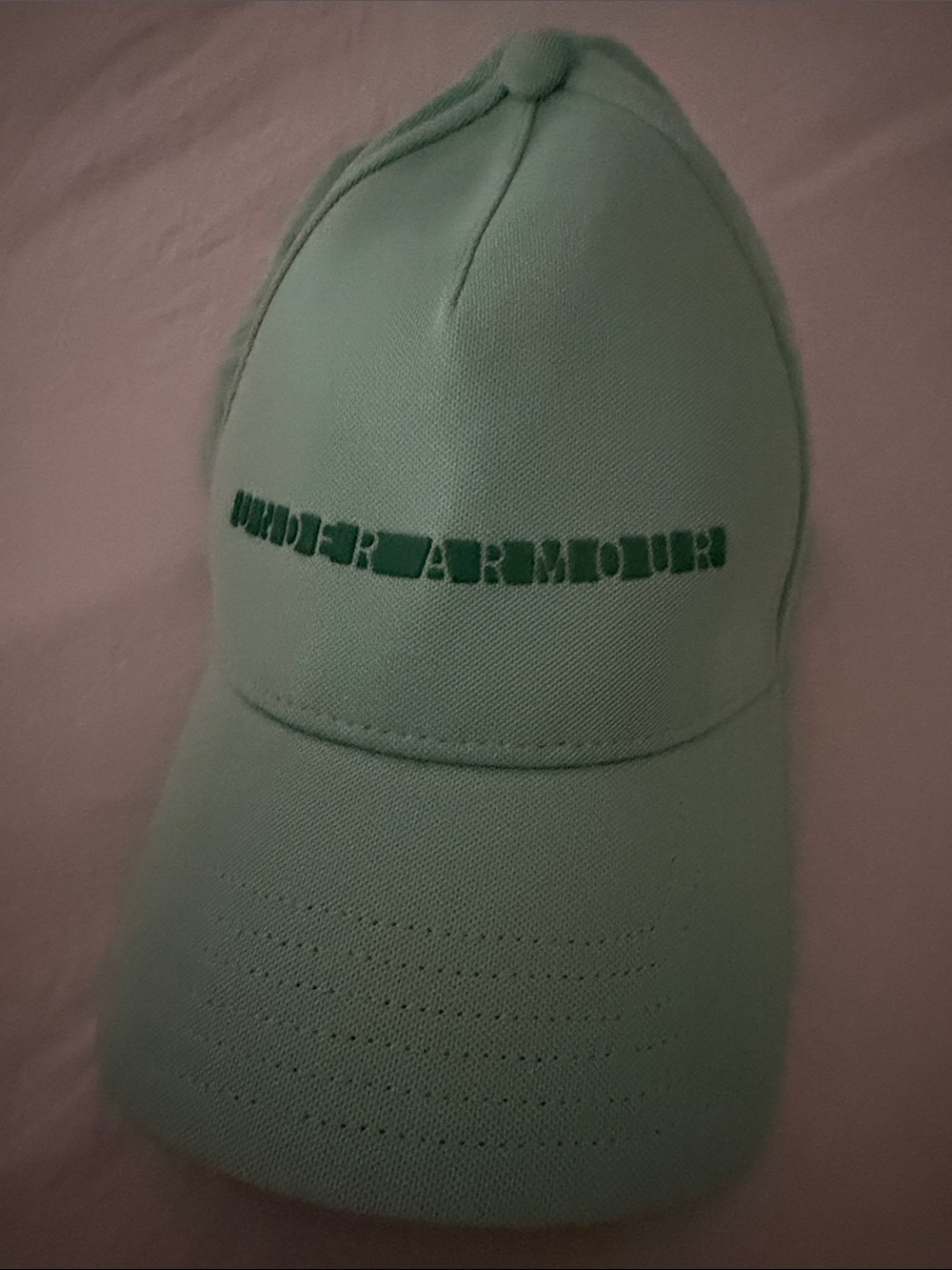 Under Armour Women's Mint Green Logo Baseball Cap